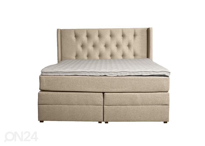 Sime Beds Континентальная кровать с ящиками Sanna 200x210 см увеличить