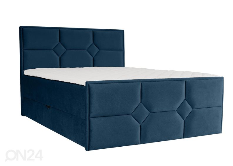 Sime Beds Континентальная кровать с ящиком для хранения Helena Mosaiik 160x200 см увеличить