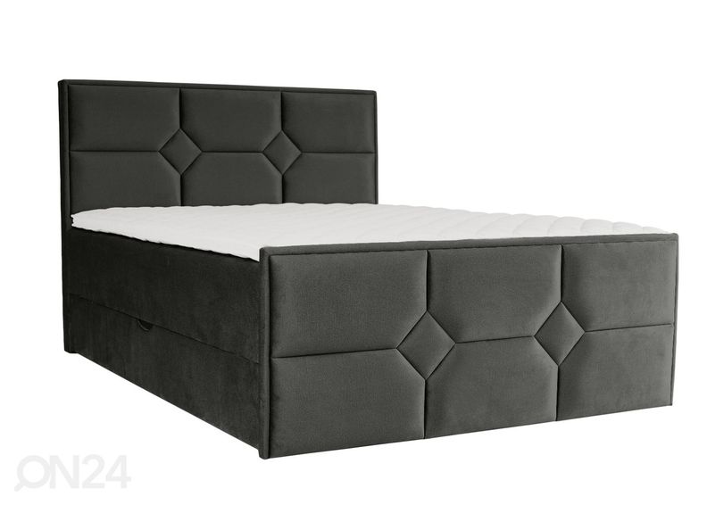 Sime Beds Континентальная кровать с ящиком для хранения Helena Mosaiik 160x210 см увеличить