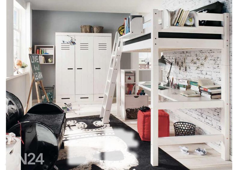 Suwem высокая двухъярусная кровать Fantazy 90x200 cm увеличить