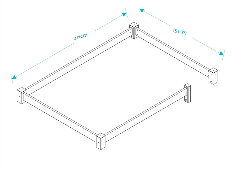 Suwem защитный бортик для кровати Lahe 140x200 cm увеличить