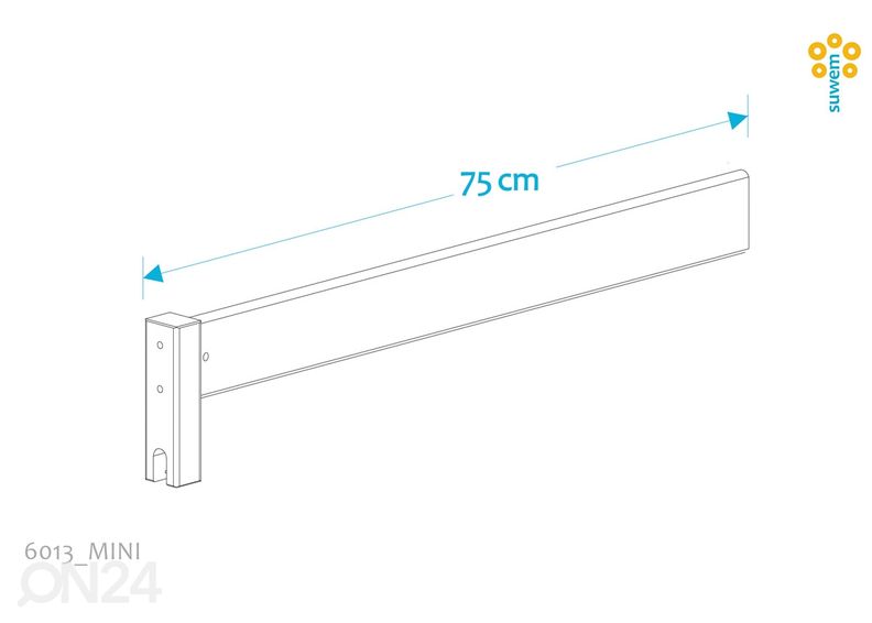 Suwem защитный бортик для кровати Lahe MINI увеличить