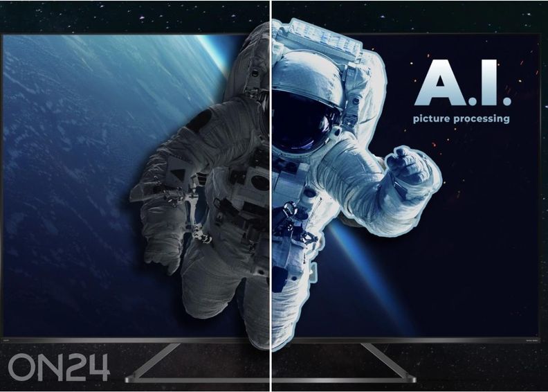 Teler Sharp 50" (126 см) QLED 4K Ultra HD Google TV, Dolby Vision IQ, Dolby Atmos увеличить