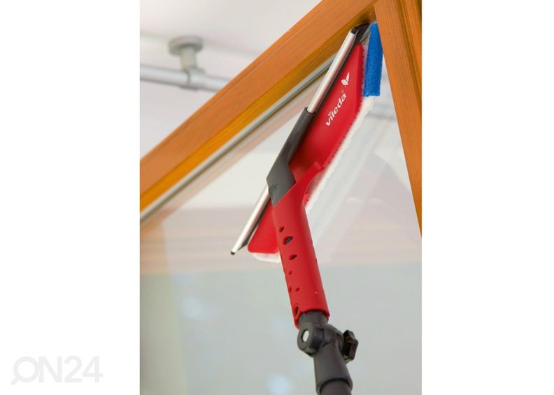 Vileda 2in1 щётка с телескопической ручкой для мытья окон увеличить