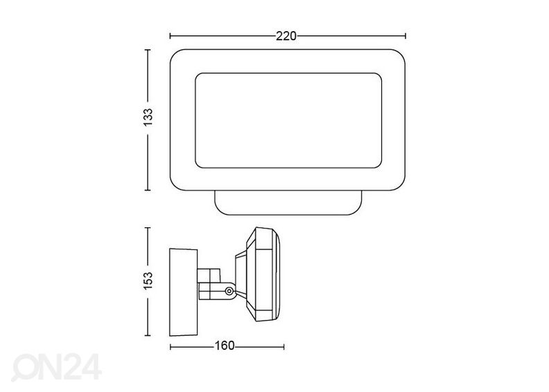 Welcome Hue Белый прожектор для наружного освещения IP44 увеличить