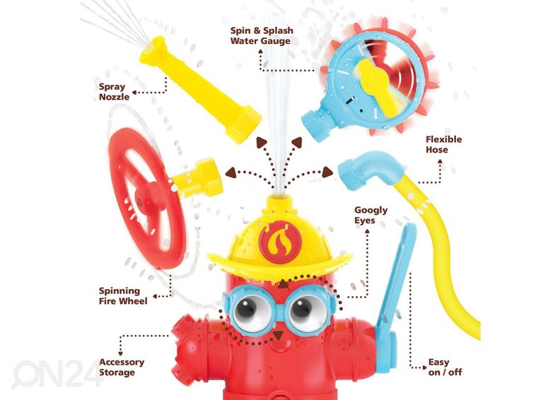 Yookidoo игрушка для ванны Freddy Spray увеличить