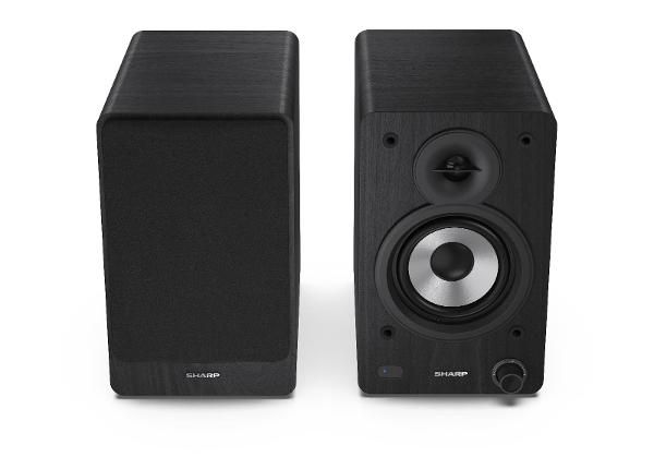 Акустическая система Sharp CP-SS30(BK), 60 Вт RMS, Bluetooth, чёрная