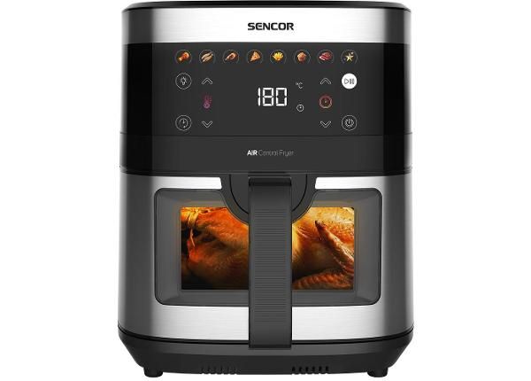 Аэрофритюрница Sencor SFR9000SS, 9 л