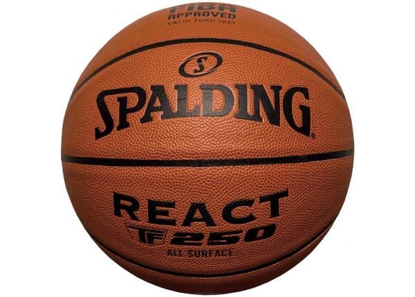Баскетбольный мяч Spalding React TF-250 Logo Fiba 76967Z