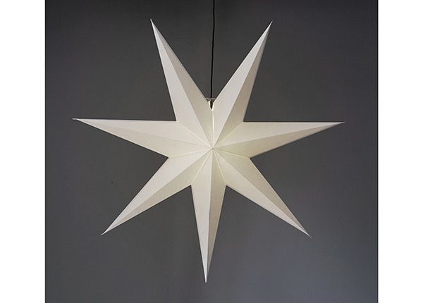 Бумажная звезда Frozen 100 cm, белый