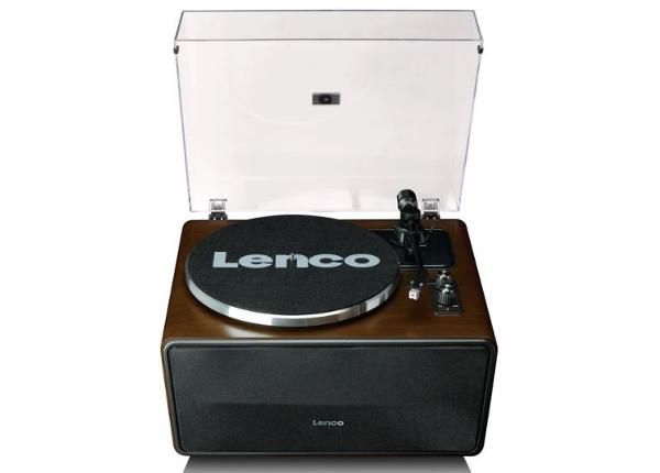 Виниловый проигрыватель со встроенными динамиками 80Вт Lenco LS470WA