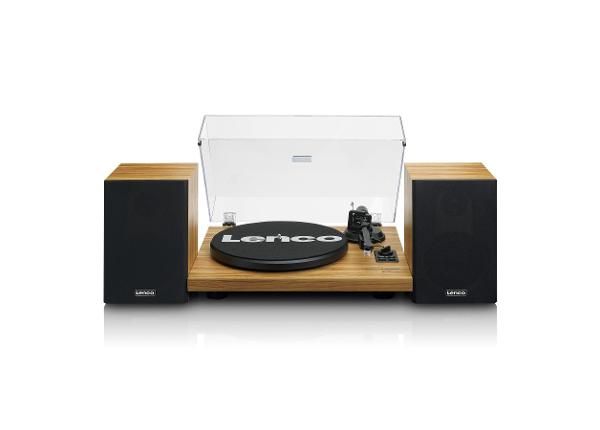 Виниловый проигрыватель Hi-Fi с внешними динамиками Lenco LS500OK, дерево
