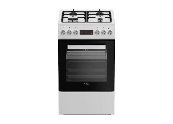 Газовая плита с электрической духовкой Beko FSM52332DWDT