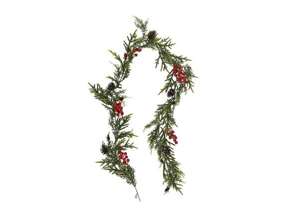 Гирлянда Greenland, 180 см, с ягодами