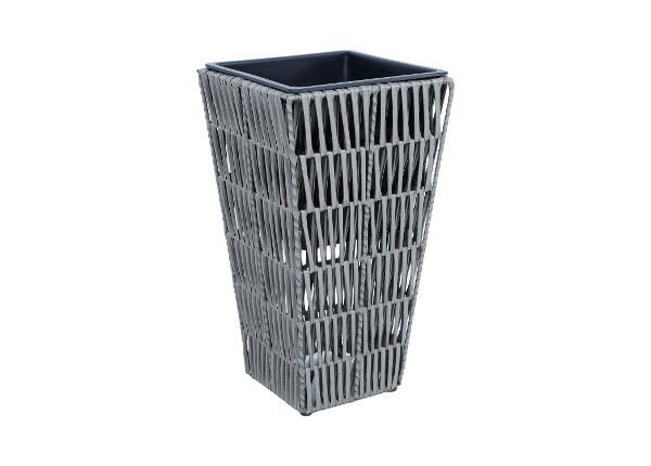 Горшок для цветов Wicker 28x28xH50 cm