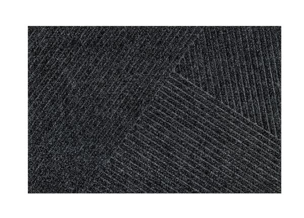 Дверной коврик Dune Stripes dark grey 60x90 см