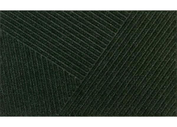 Дверной коврик Dune Stripes midnight green 45x75 см