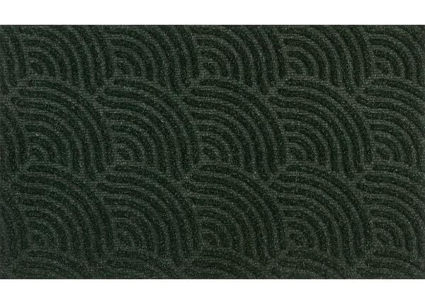 Дверной коврик Dune Waves midnight green 45x75 см