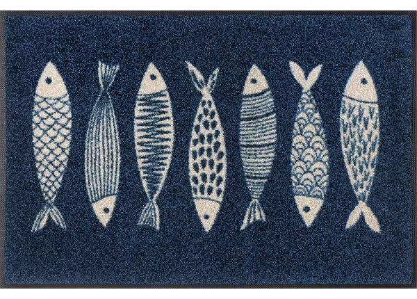 Дверной коврик Fish Tango 50x75 см
