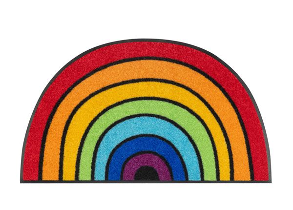 Дверной коврик Round Rainbow 50x85 см