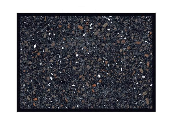 Дверной коврик Terrazzo Black 67x100 см