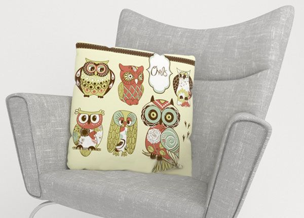 Декоративная наволочка Owl 2