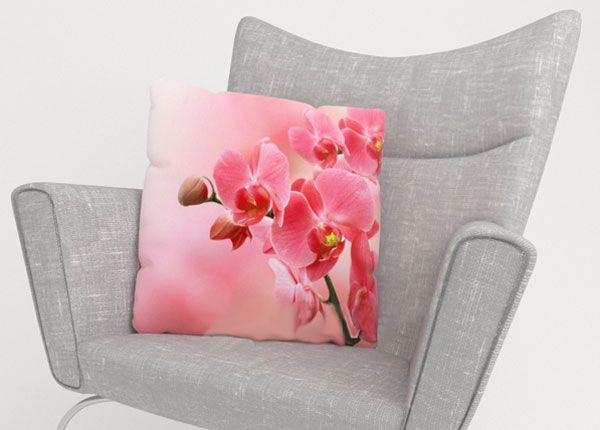 Декоративная наволочка Pink Orchids