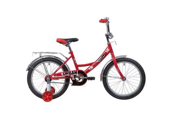 Детский велосипед 18" URBAN Novatrack красный