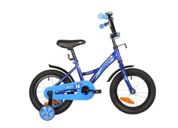 Детский велосипед Novatrack STRIKE 14", синий