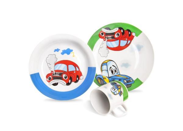 Детский набор посуды Автомобиль