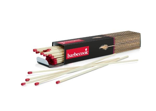 Длинные спички для розжига Barbecook 26 см, 60 шт.