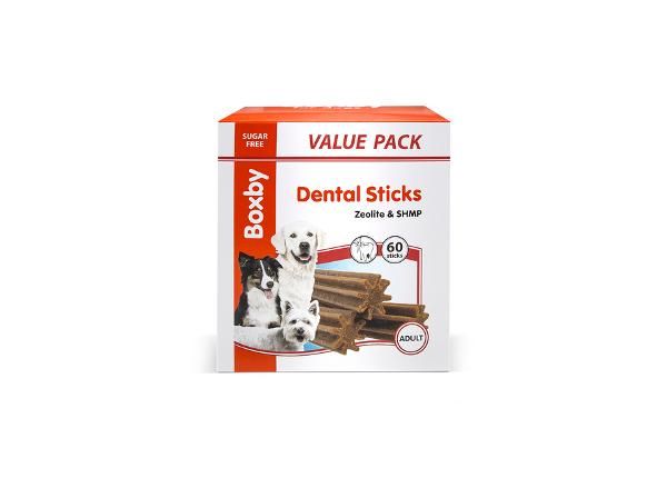 Дополнительный корм для собак dental sticks 1200 г 10xn6