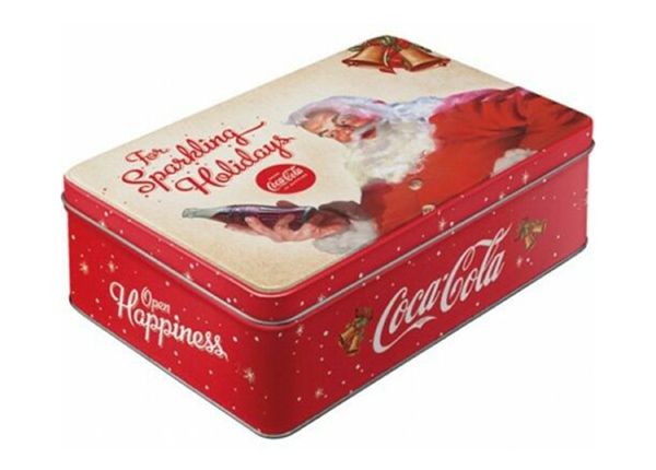 Жестяная коробка 3D Coca-Cola For Sparkling Holidays 2,5 л