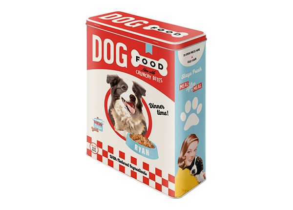 Жестяная коробка Dog Food 4 л