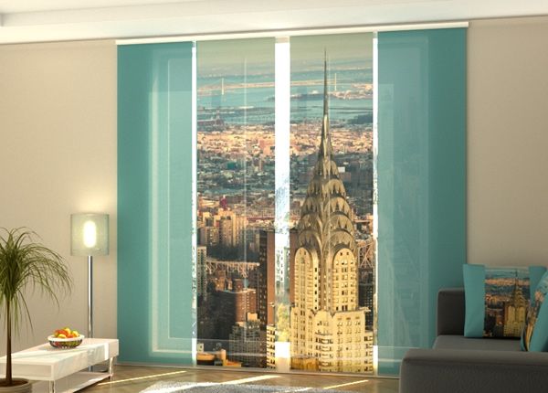 Затемняющая панельная штора Chrysler Building 1 240x240 см