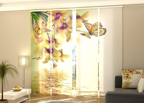 Затемняющая панельная штора Tropical Flowers 240x240 см