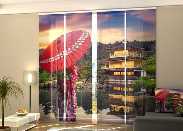 Затемняющая панельная штора Woman in Kimono 240x240 см