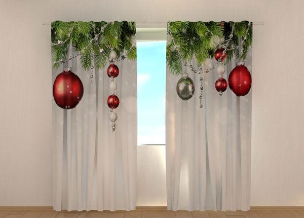 Затемняющая штора Christmas Decorations 240x220 см