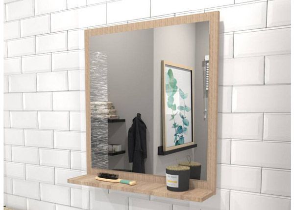 Зеркало в ванную 60x65 cm