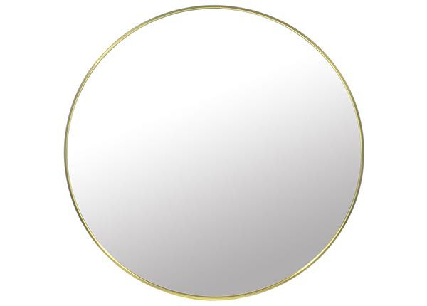 Зеркало, золотистое Ø60 cm
