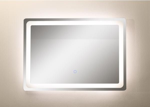 Зеркало настенное 70x50 см LED