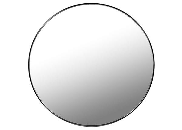 Зеркало, чёрное Ø60 cm
