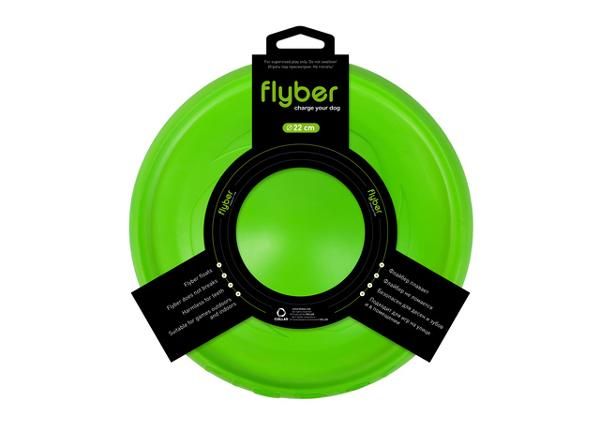 Игрушка для собак flyber d22 см, зеленая