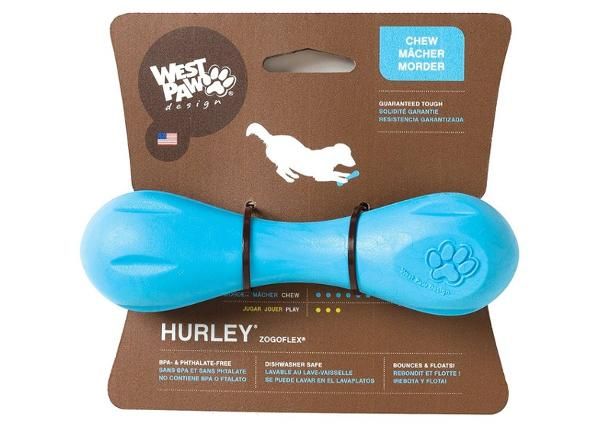 Игрушка для собак hurley mini 11,5 см синяя