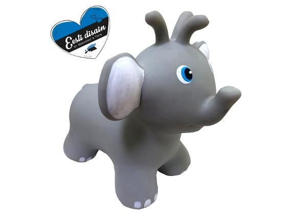 Игрушка-попрыгун Jumpy Серый слон Gerardo's Toys