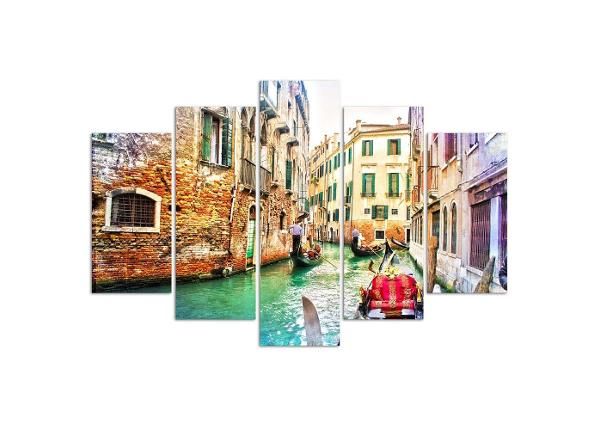 Картина из 5-частей Trip to Venice 150x100 см
