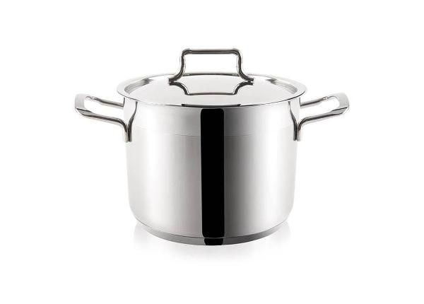 Кастрюля из нержавеющей стали с крышкой Anett, Ø 24 см, 8 л