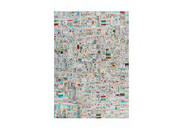 Ковер из натуральной кожи 200x29 cm