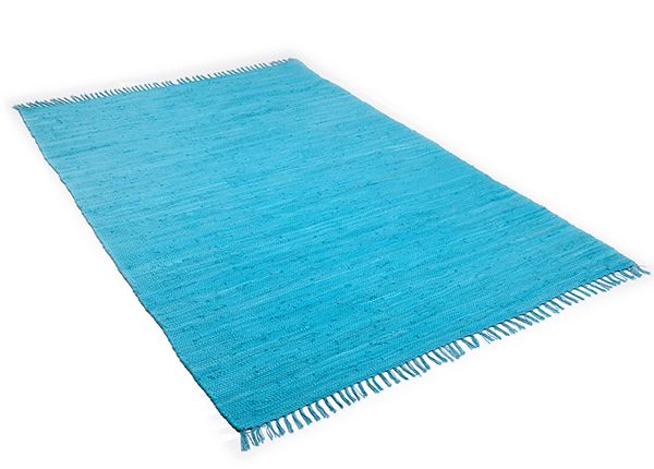 Ковер Happy Cotton 70x140 cm, бирюзовый