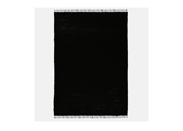 Ковер Happy Cotton Uni 70x140 см, черный